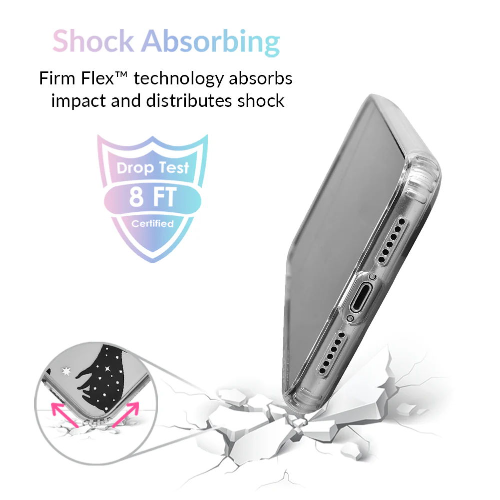 Black Cat Clear iPhone Case - Image 13