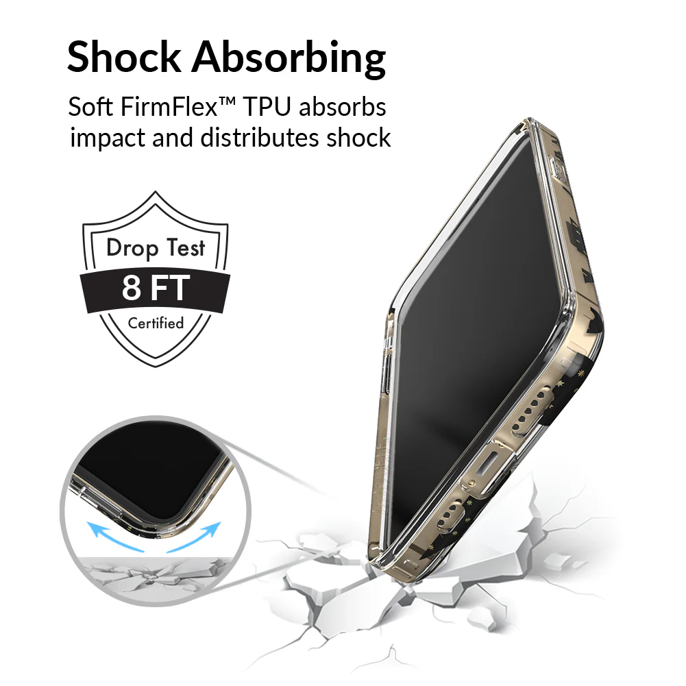 Black Cat Clear iPhone Case - Image 48