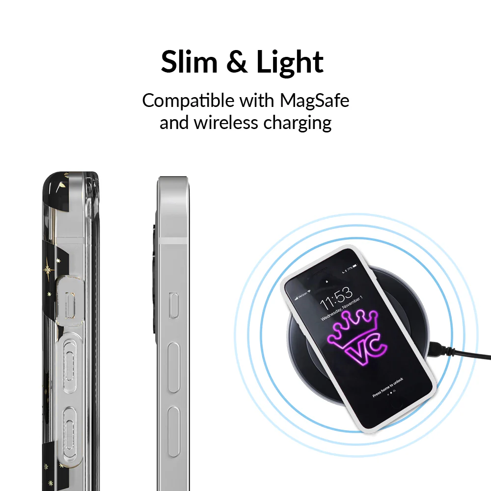 Black Cat Clear iPhone Case - Image 55