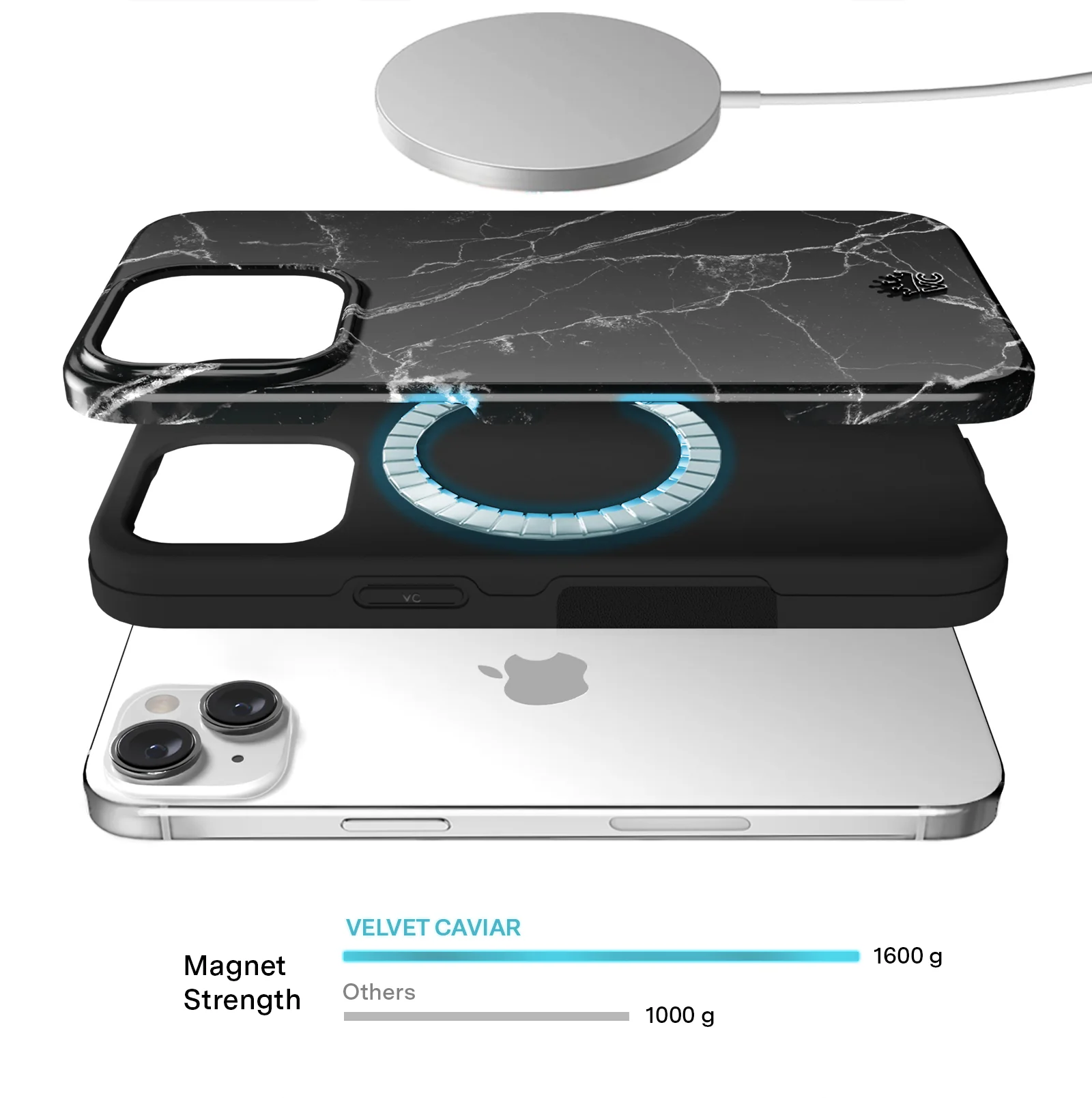 Black Marble iPhone Case - Image 118