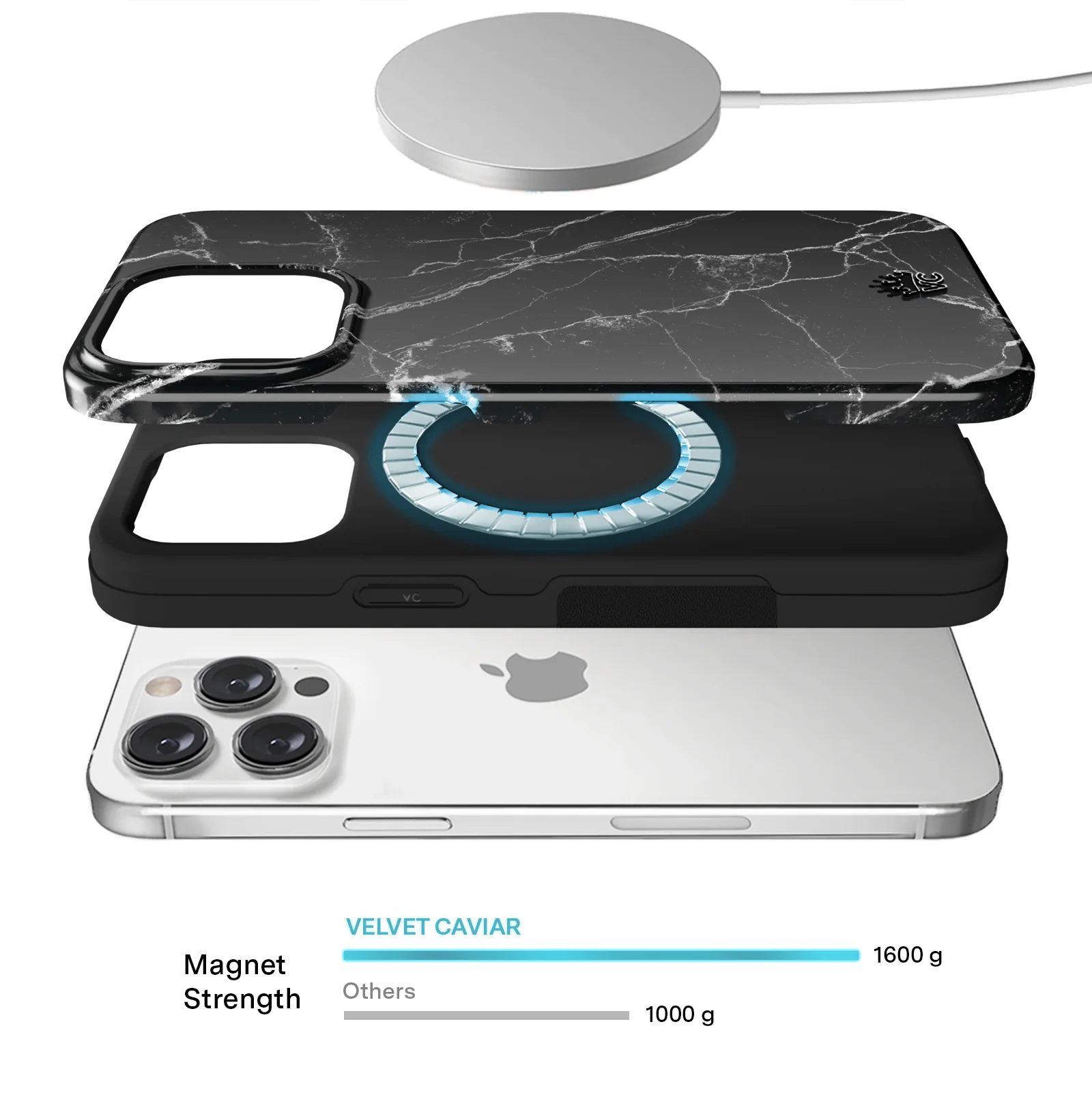 Black Marble iPhone Case - Image 124