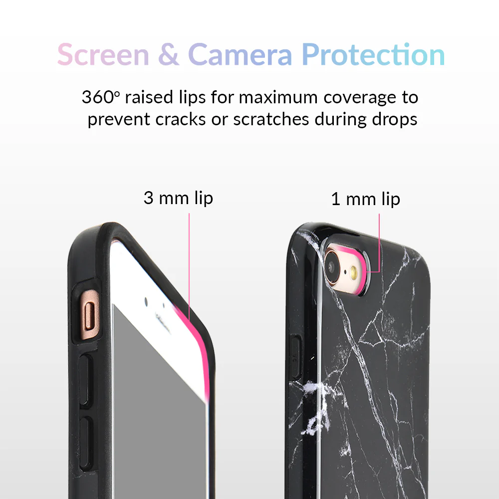 Black Marble iPhone Case - Image 13