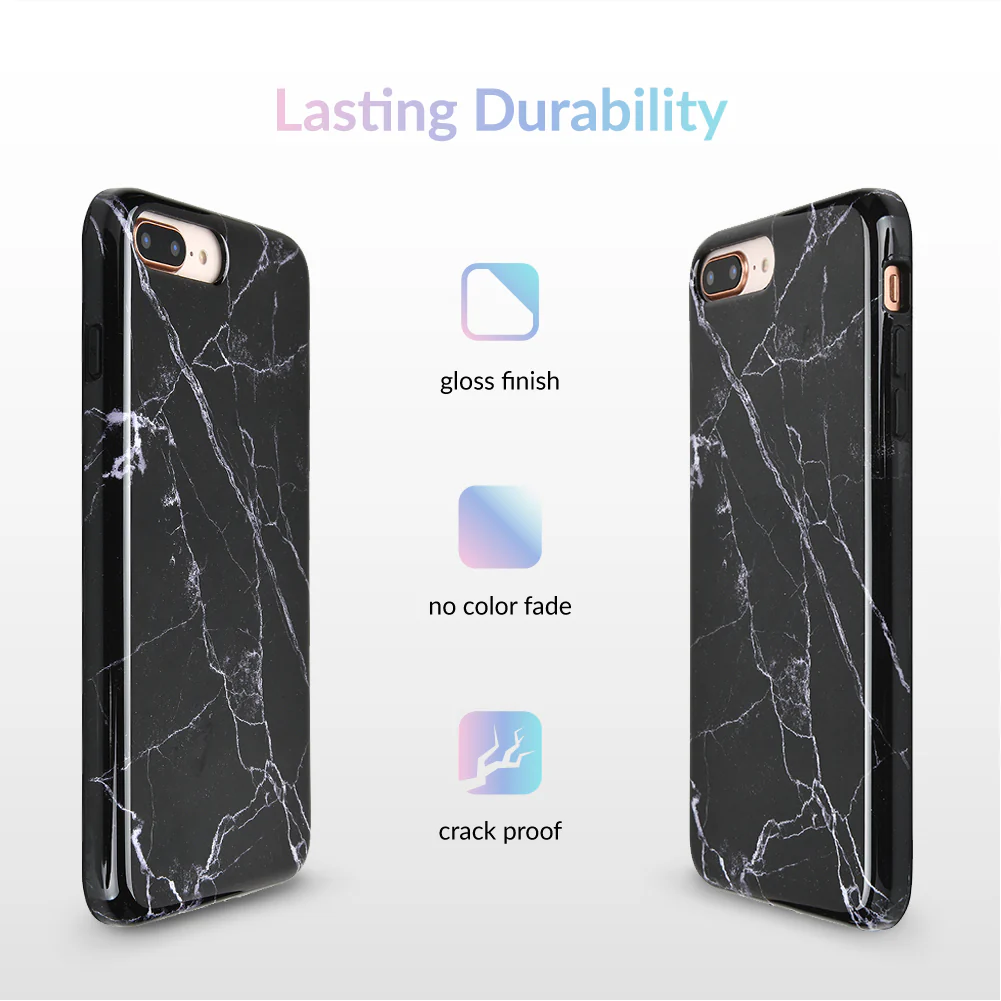 Black Marble iPhone Case - Image 24