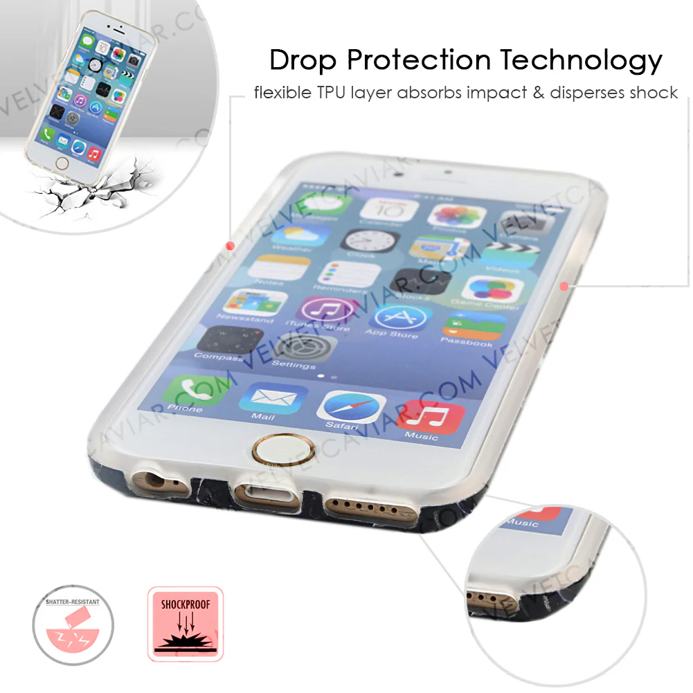 Black Marble iPhone Case - Image 34