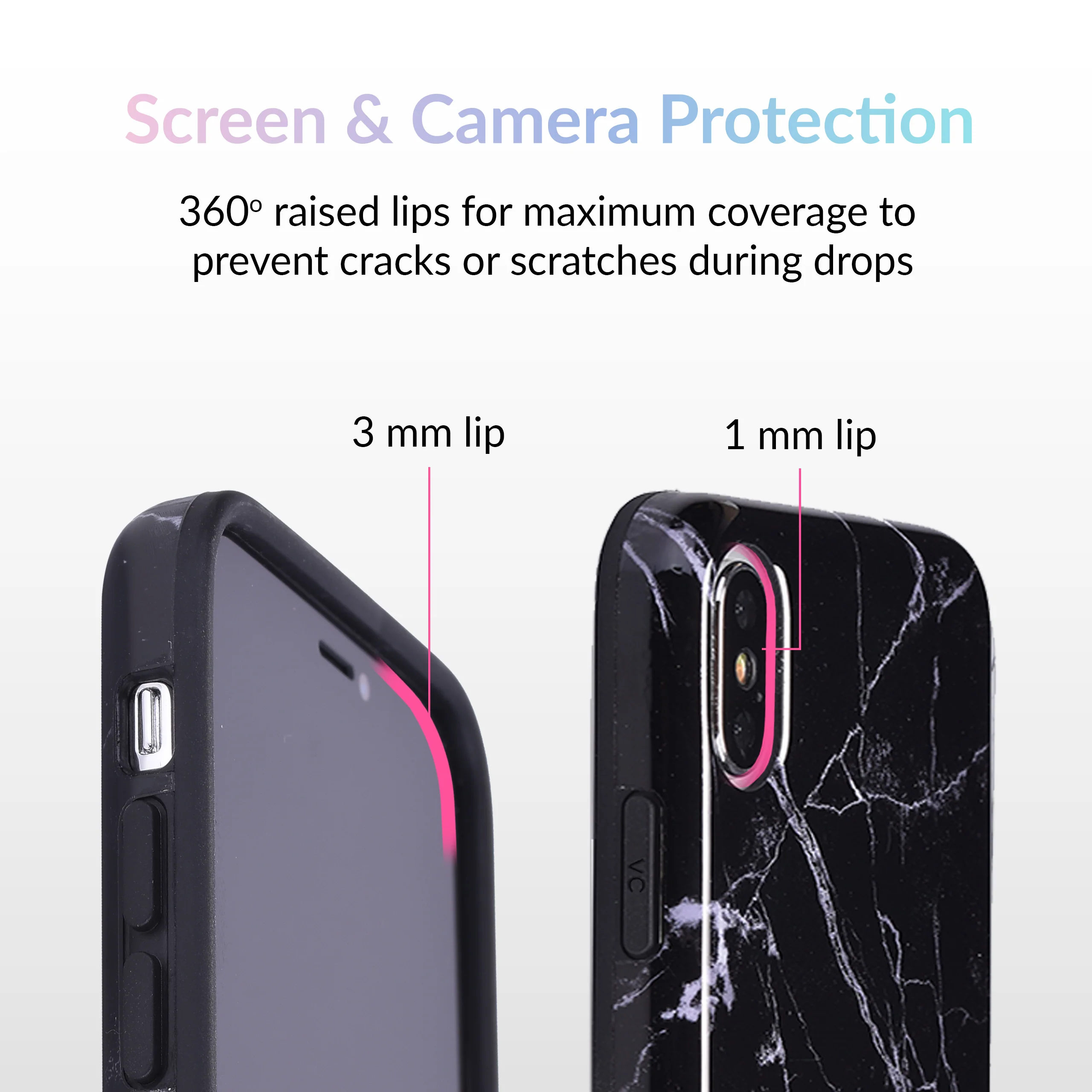 Black Marble iPhone Case - Image 36