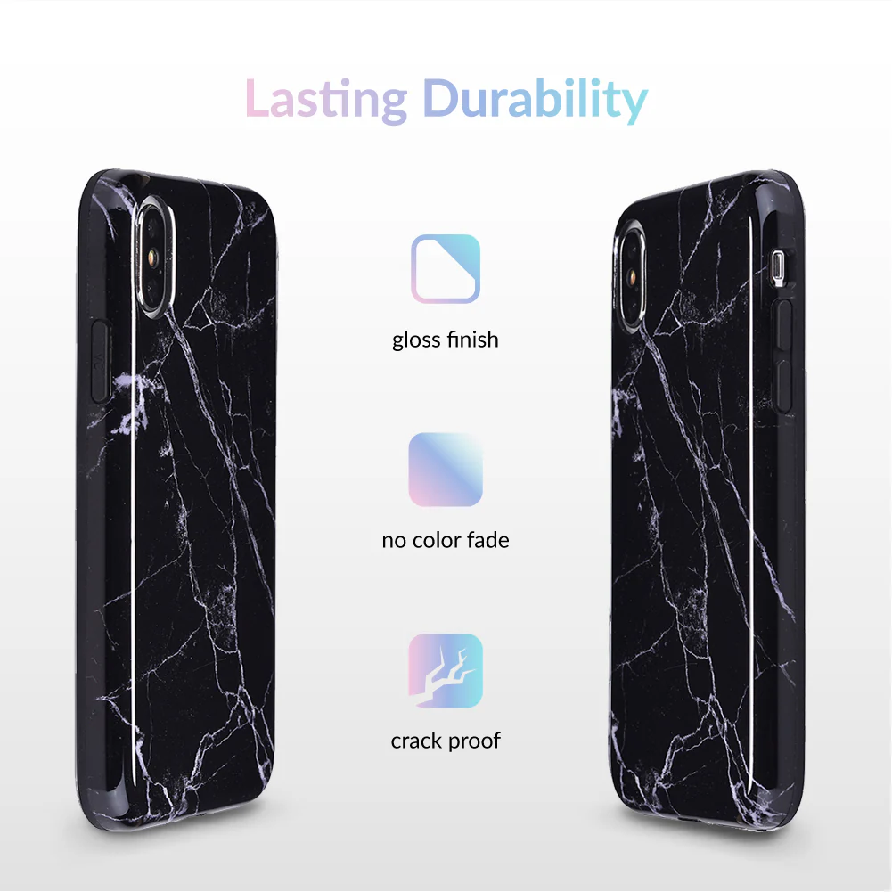 Black Marble iPhone Case - Image 38