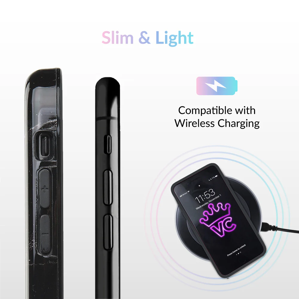 Black Marble iPhone Case - Image 49