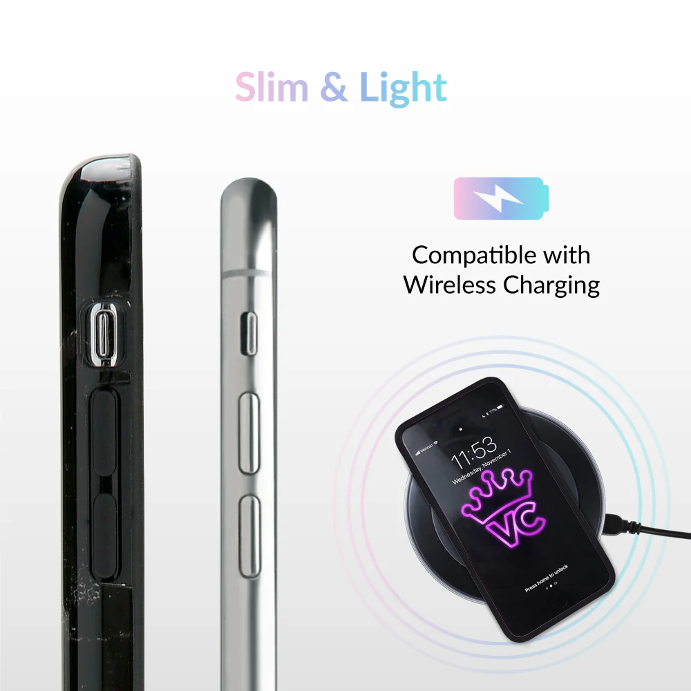 Black Marble iPhone Case - Image 5