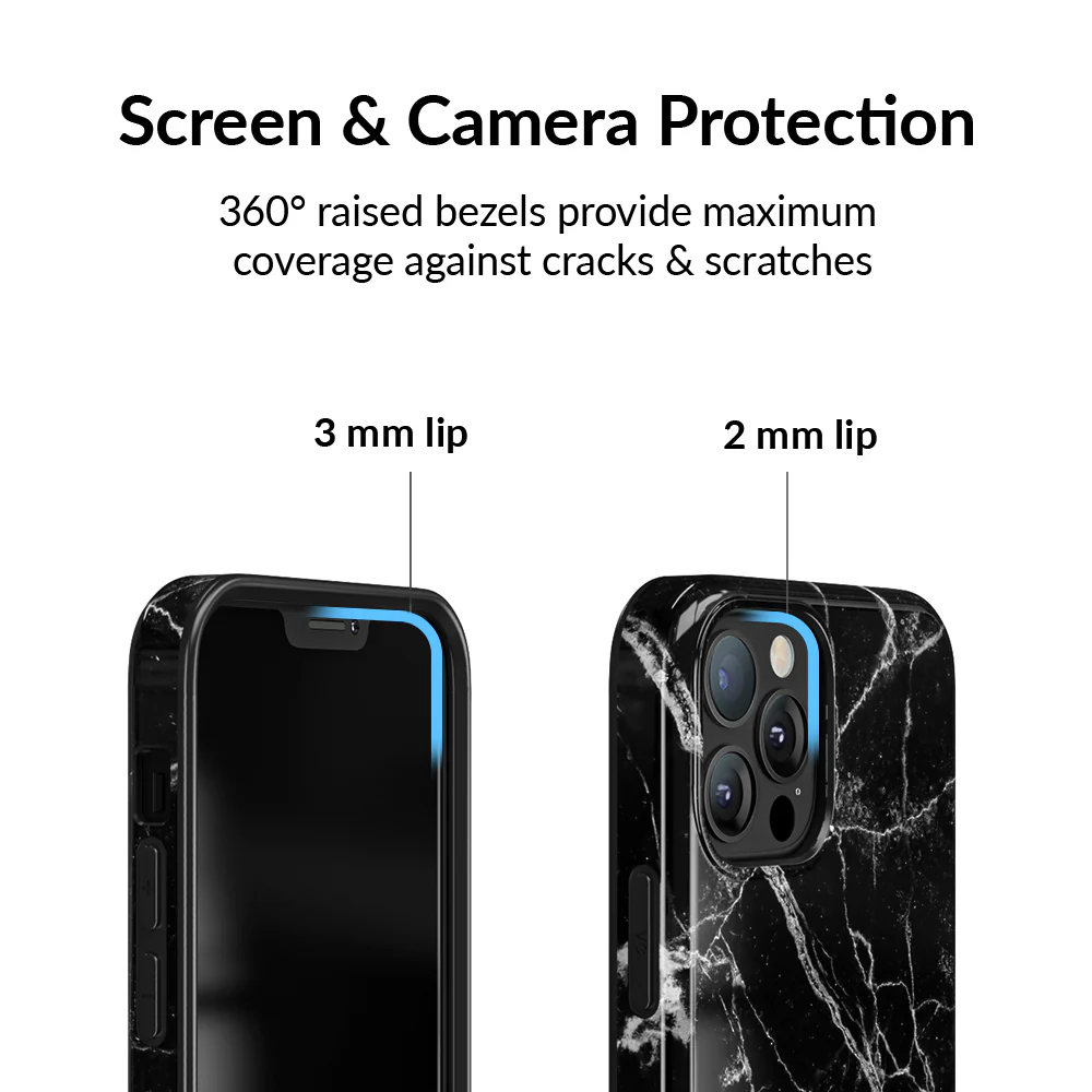 Black Marble iPhone Case - Image 68