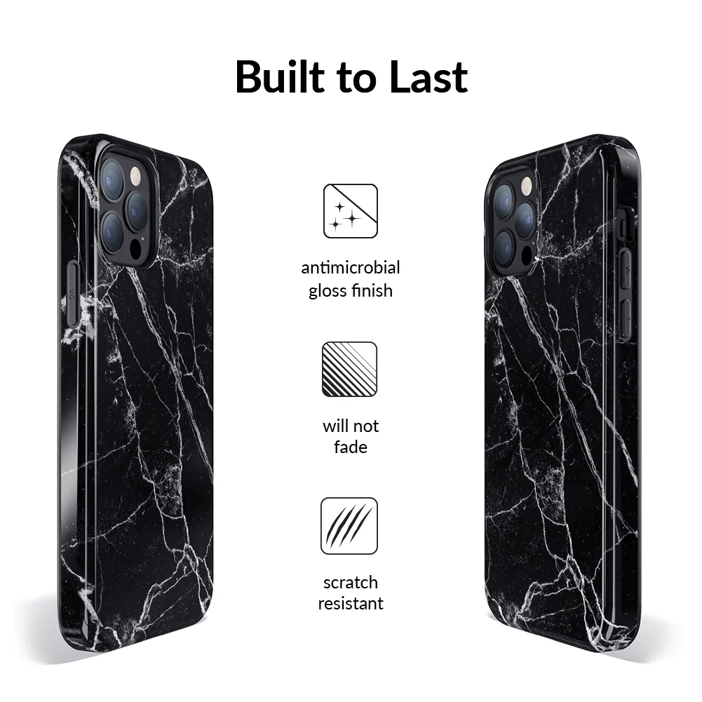 Black Marble iPhone Case - Image 70