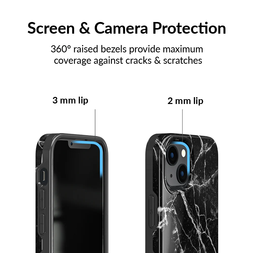 Black Marble iPhone Case - Image 86