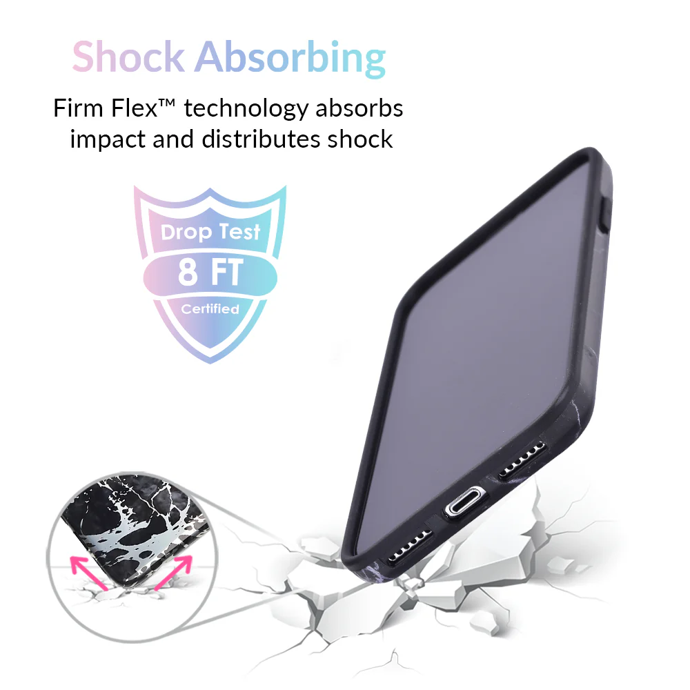 Black Marble iPhone Case - Image 9