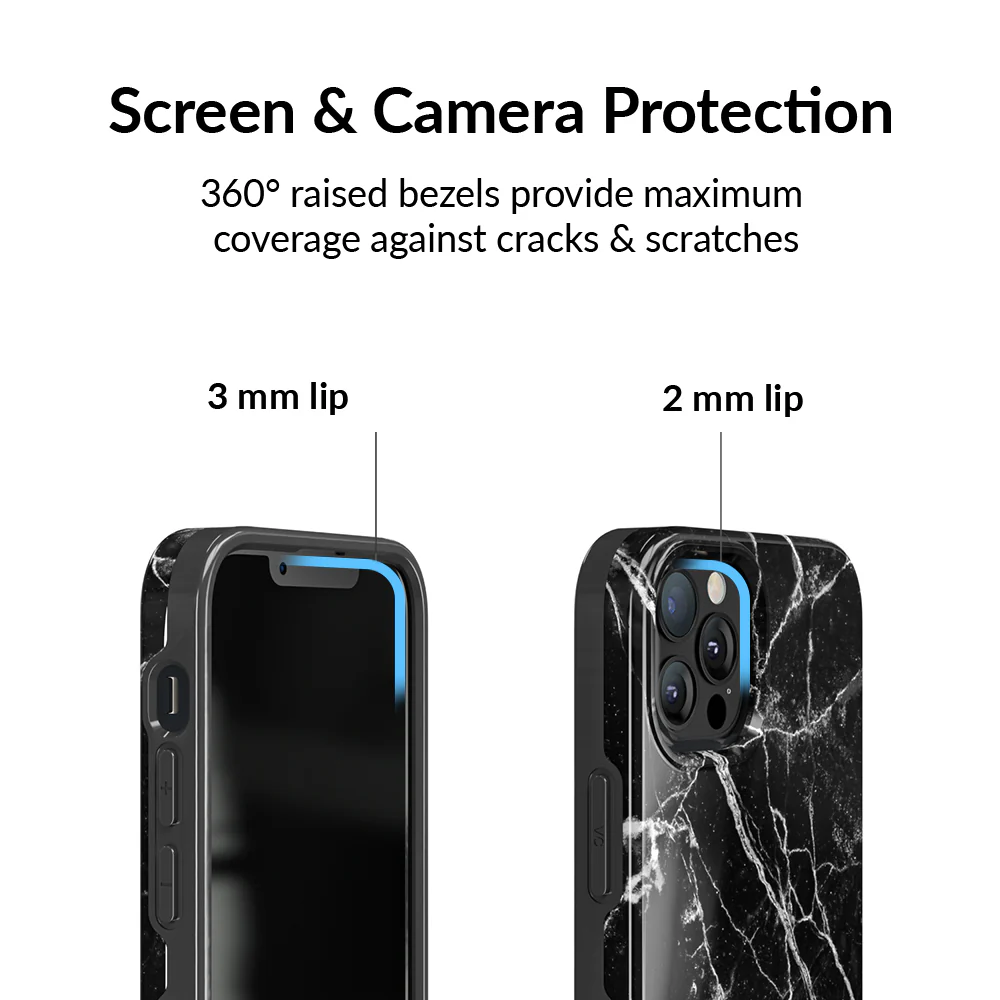 Black Marble iPhone Case - Image 98