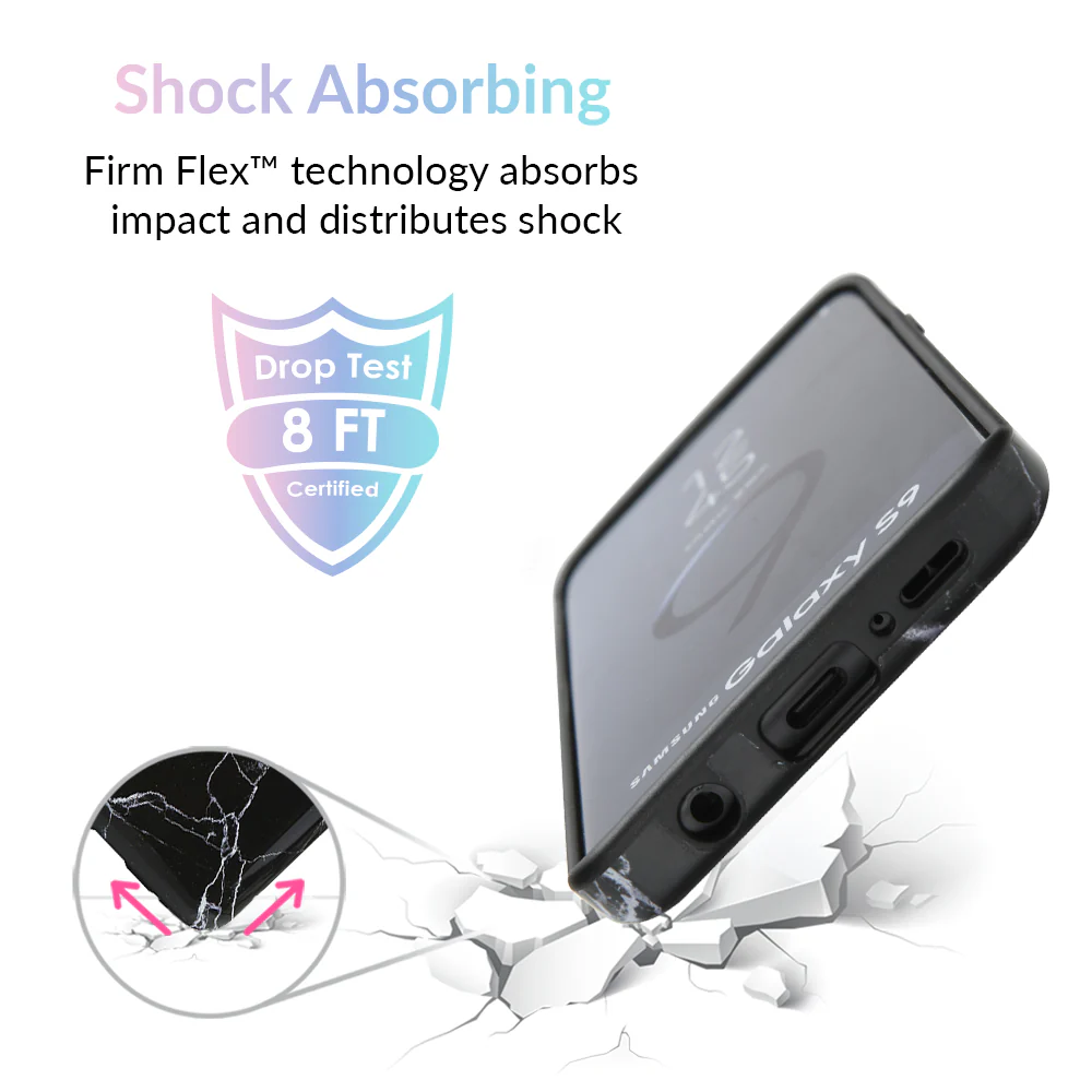 Black Marble Samsung Case - Image 17