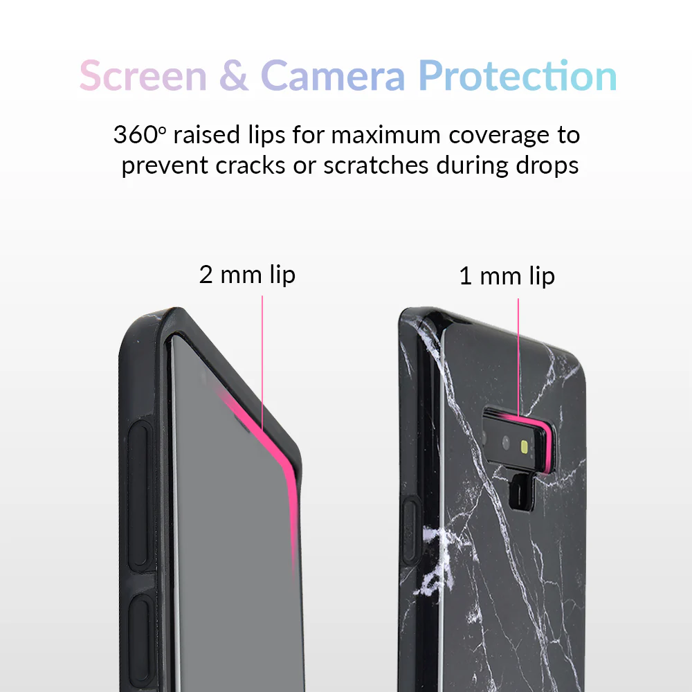 Black Marble Samsung Case - Image 20