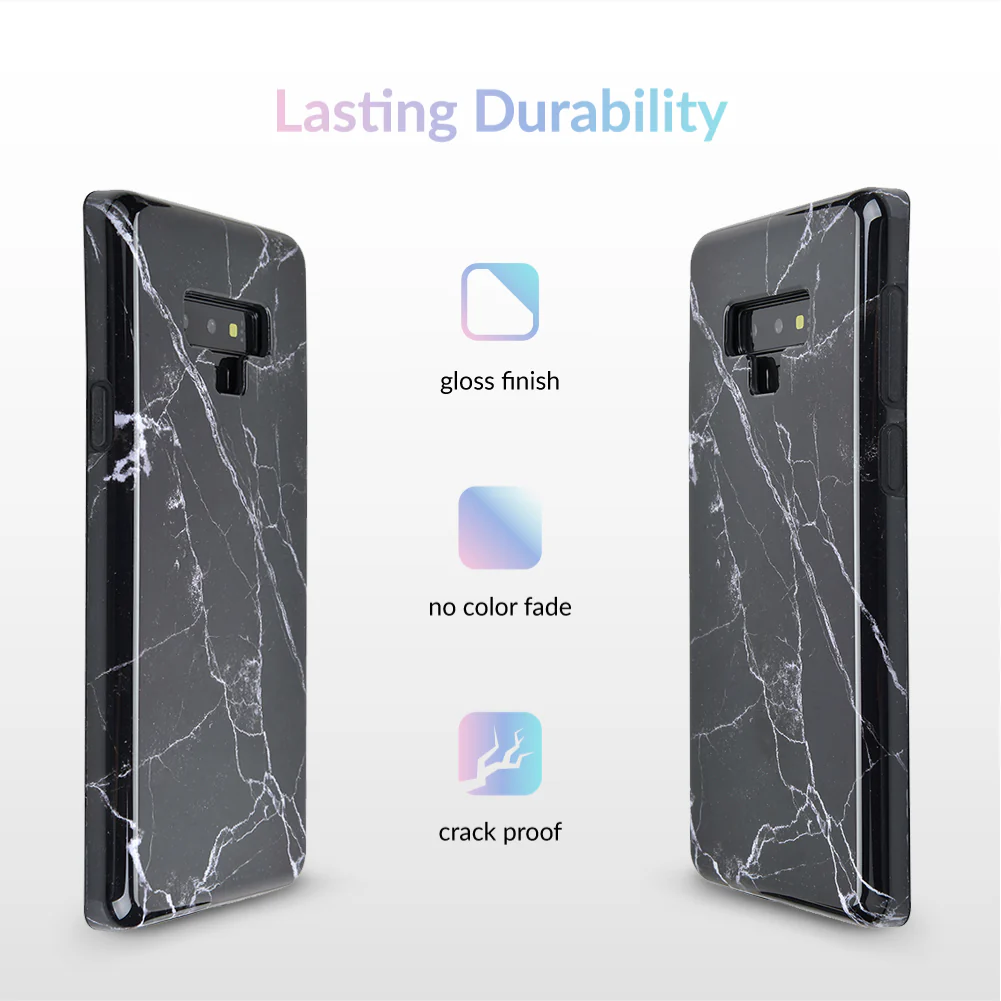 Black Marble Samsung Case - Image 22