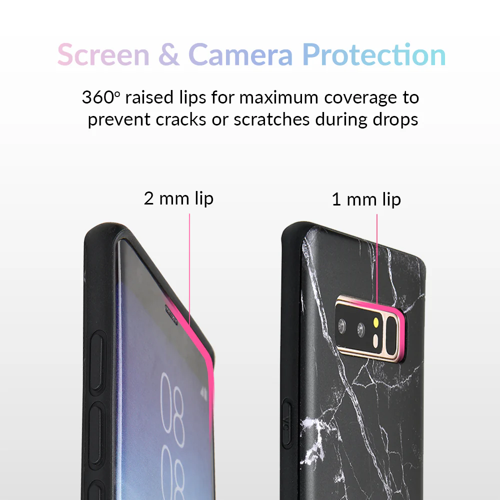 Black Marble Samsung Case - Image 25