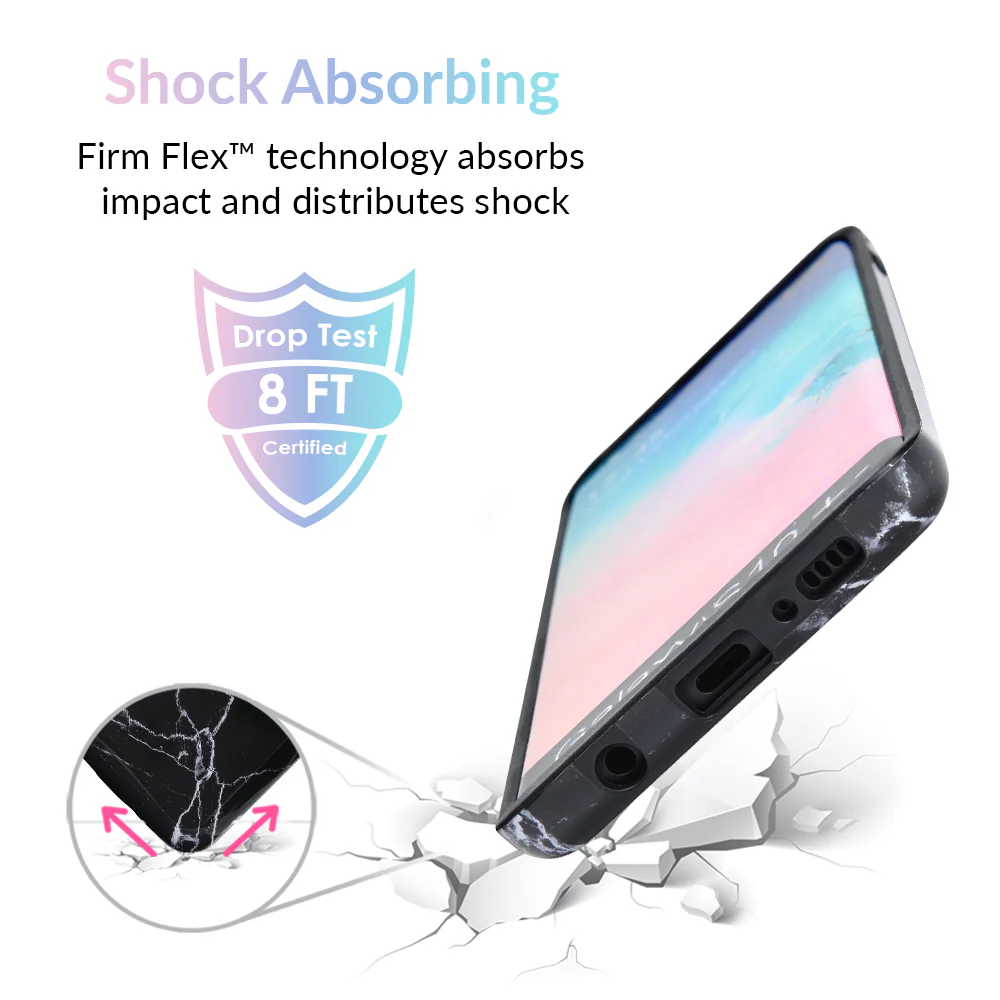 Black Marble Samsung Case - Image 30