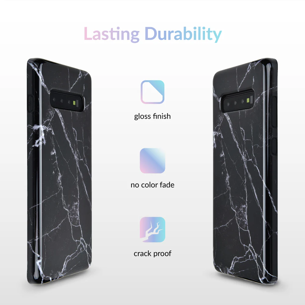 Black Marble Samsung Case - Image 31