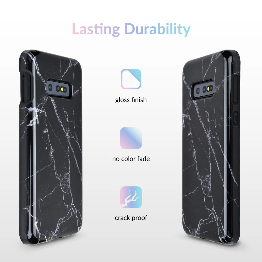 Black Marble Samsung Case - Image 41