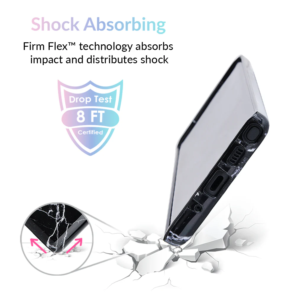 Black Marble Samsung Case - Image 45