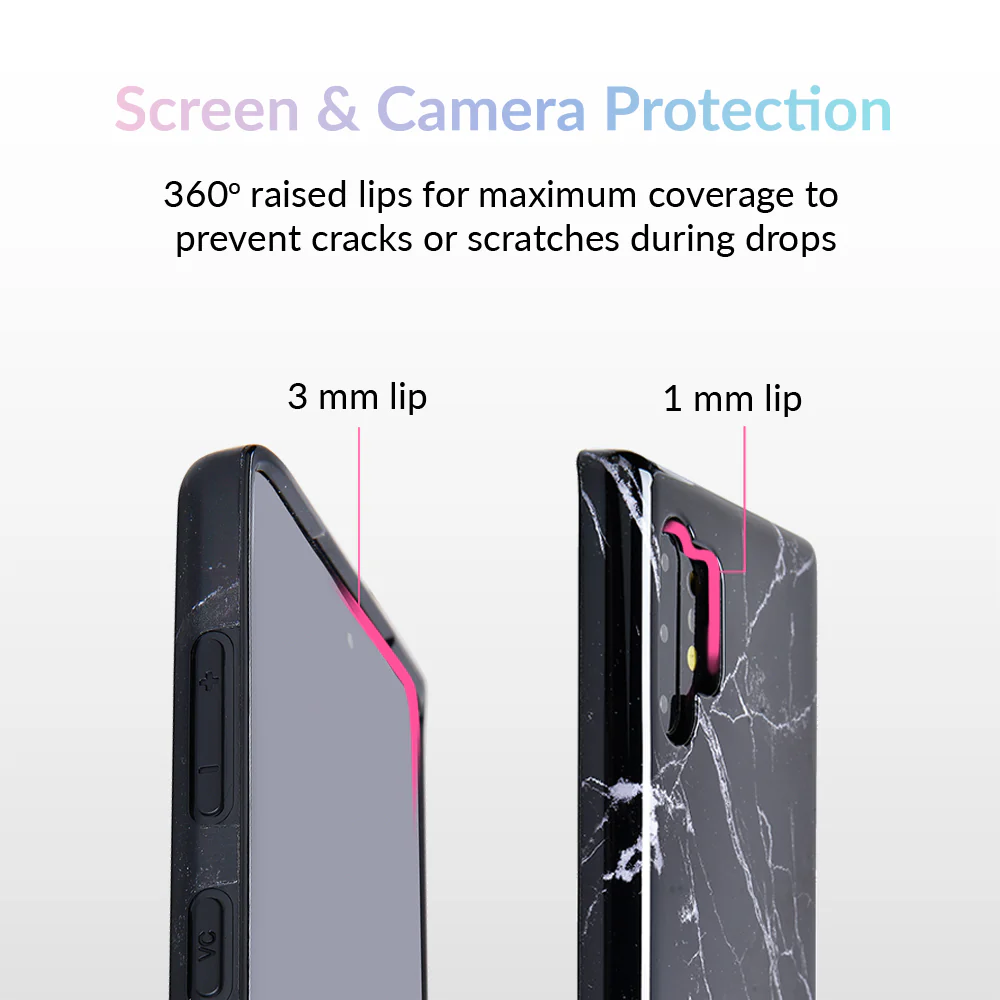 Black Marble Samsung Case - Image 49