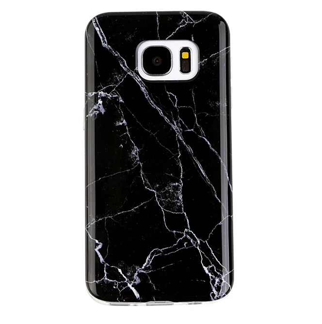 Black Marble Samsung Case - Image 5
