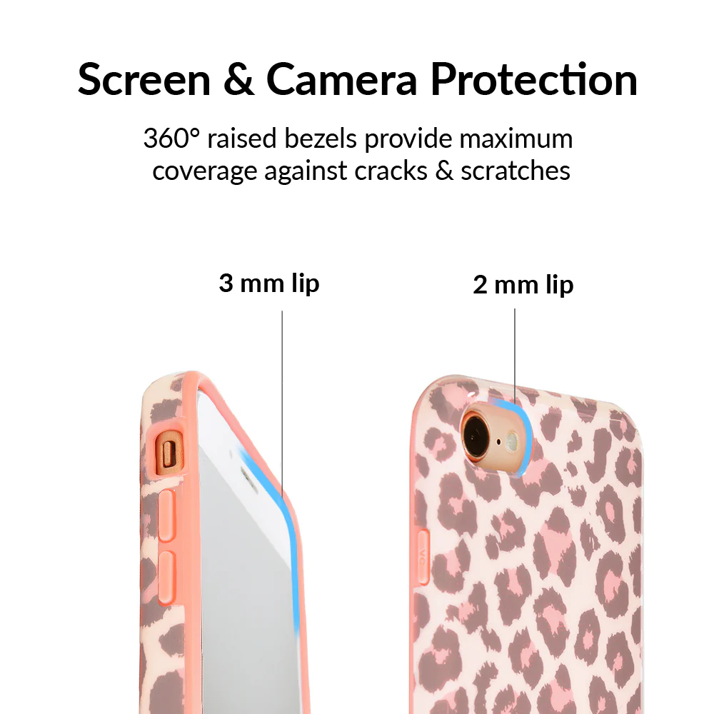Blush Leopard iPhone Case - Image 3