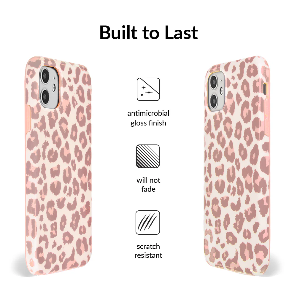 Blush Leopard iPhone Case - Image 34
