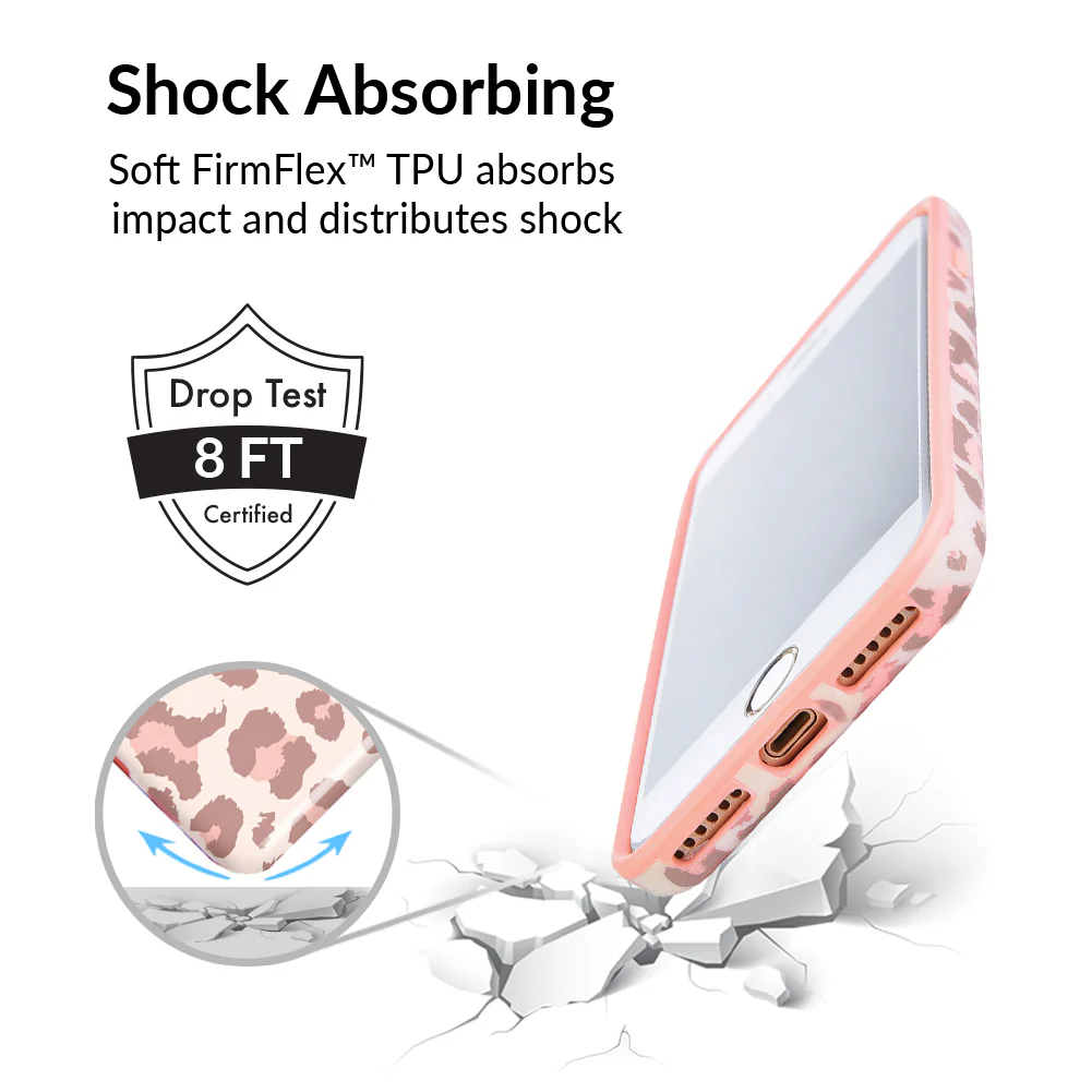 Blush Leopard iPhone Case - Image 4