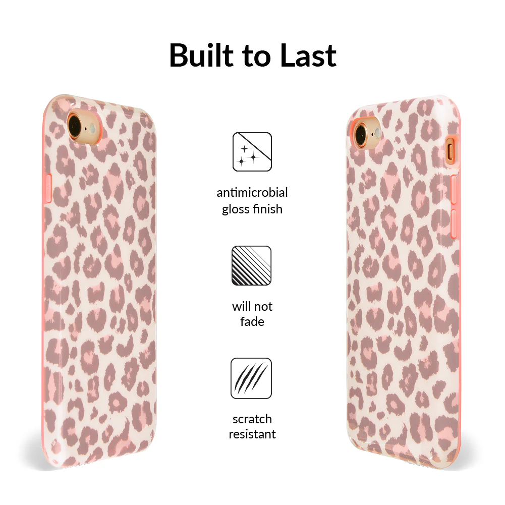 Blush Leopard iPhone Case - Image 5