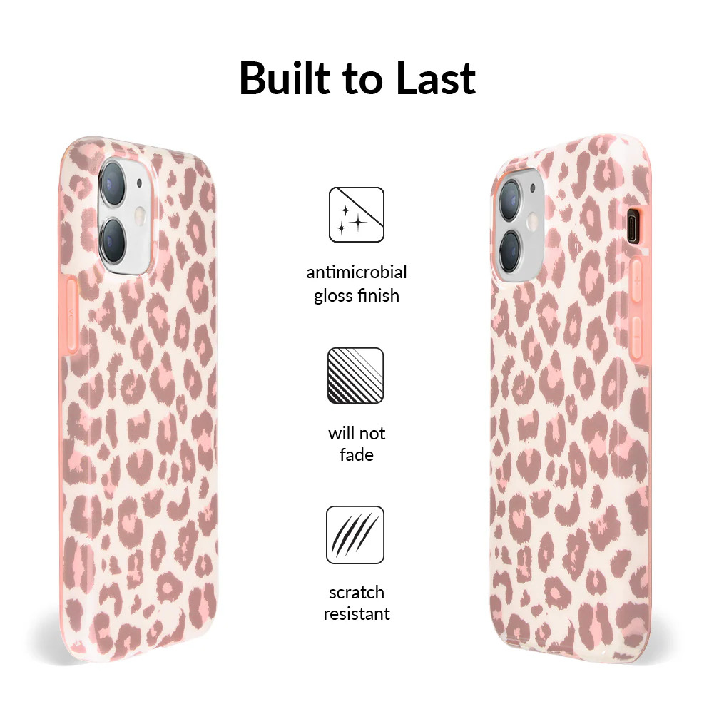Blush Leopard iPhone Case - Image 58