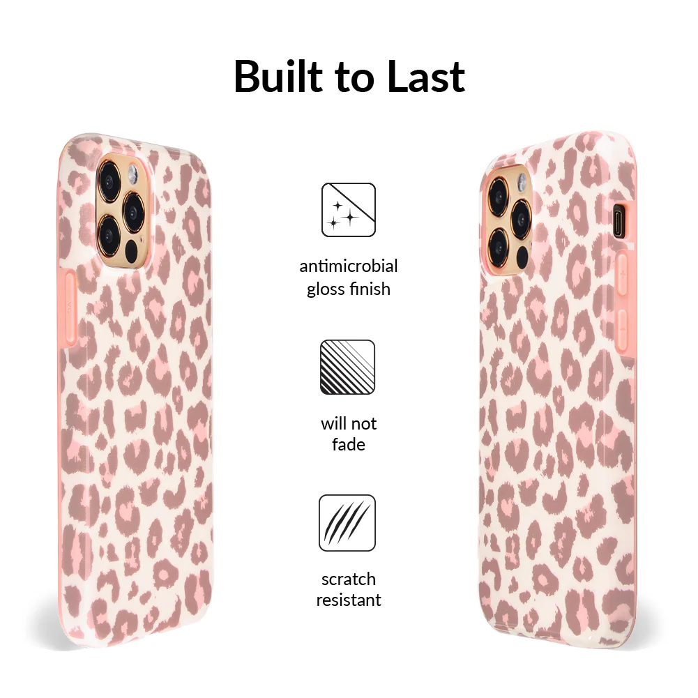 Blush Leopard iPhone Case - Image 70