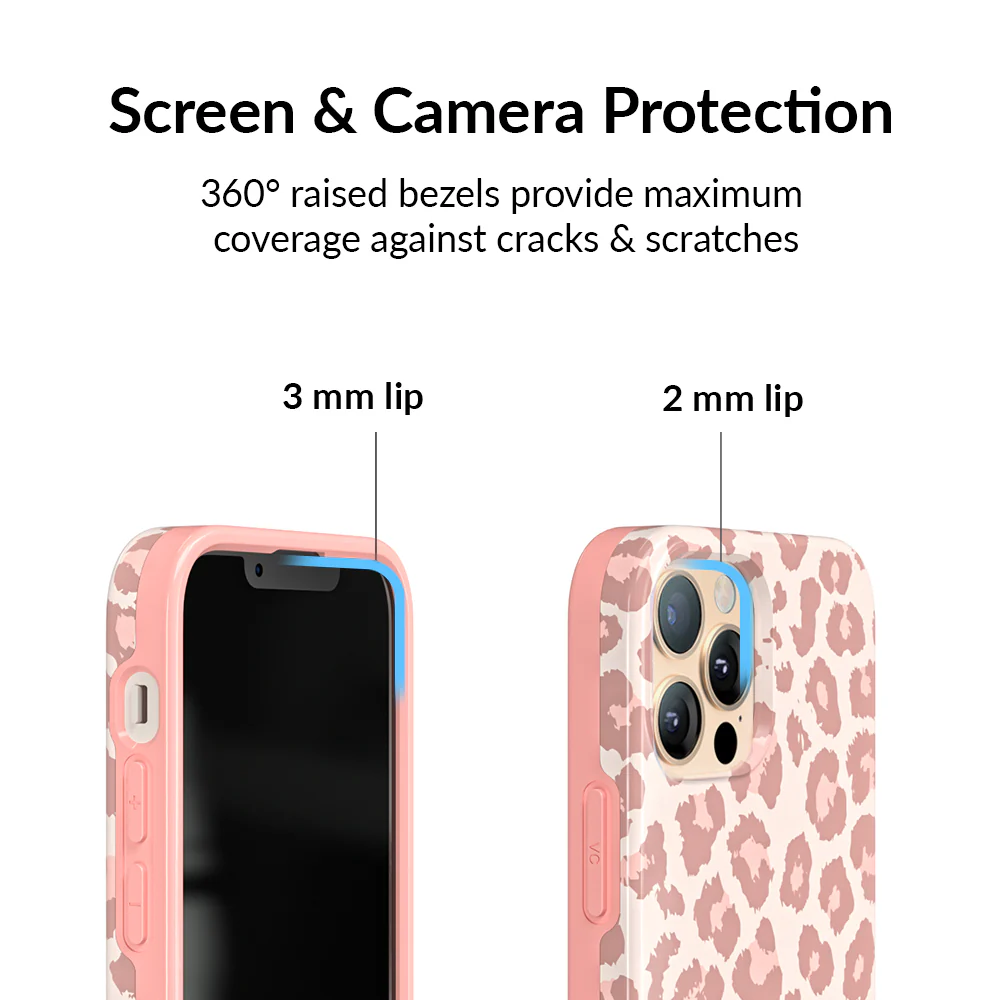Blush Leopard iPhone Case - Image 92