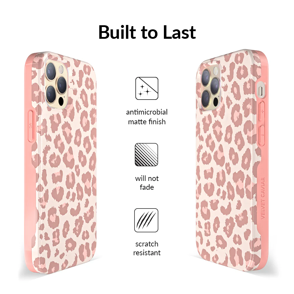 Blush Leopard iPhone Case - Image 94