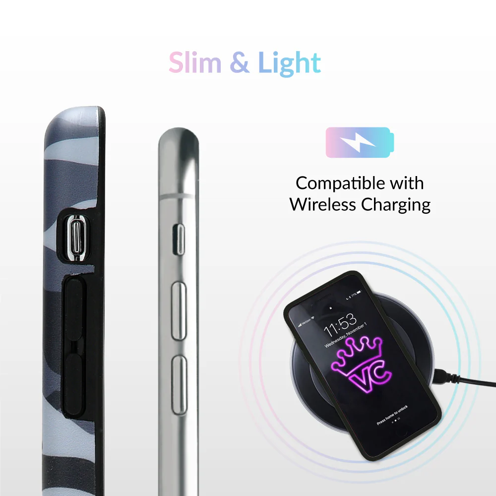 Gray Camo iPhone Case - Image 27