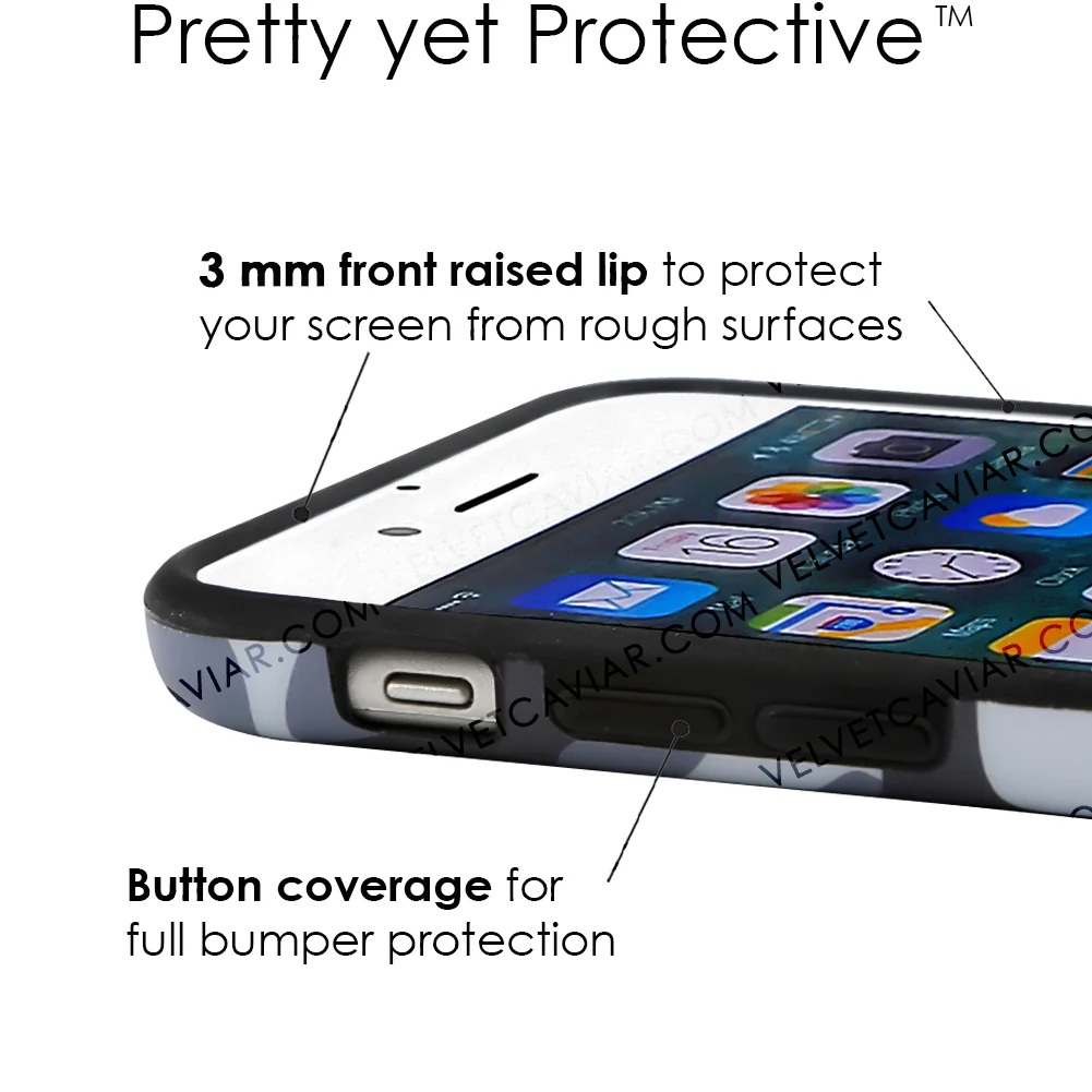 Gray Camo iPhone Case - Image 39