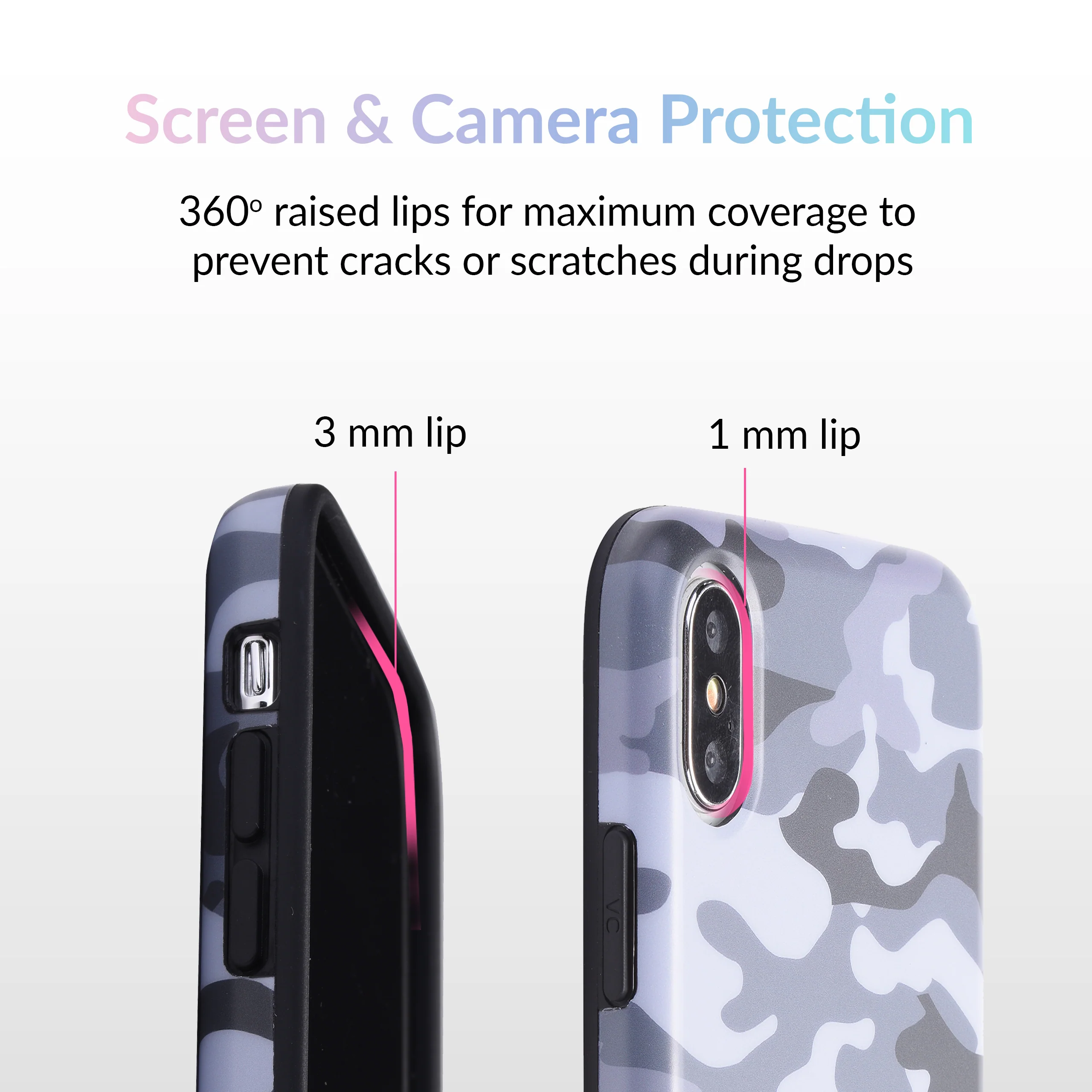 Gray Camo iPhone Case - Image 51