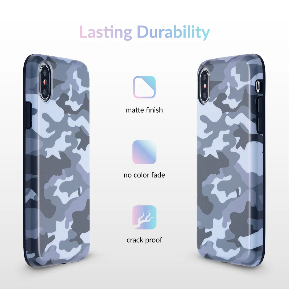 Gray Camo iPhone Case - Image 53