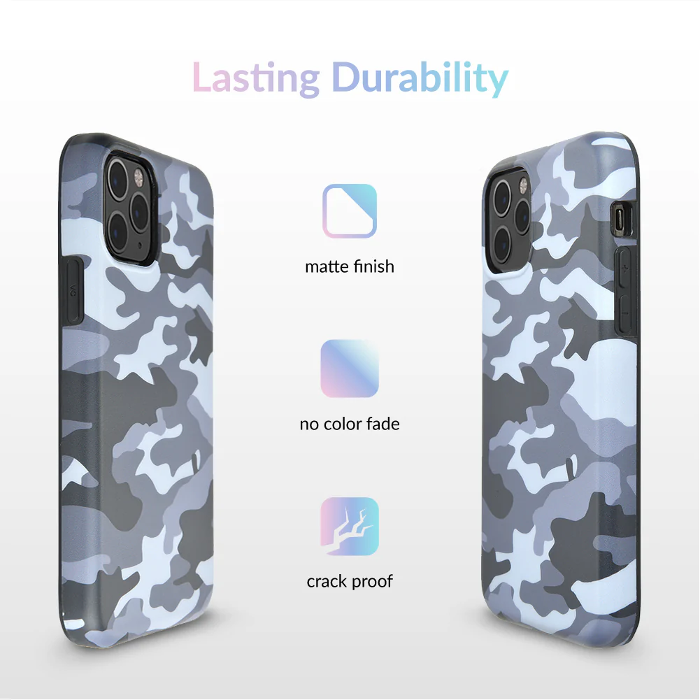 Gray Camo iPhone Case - Image 71