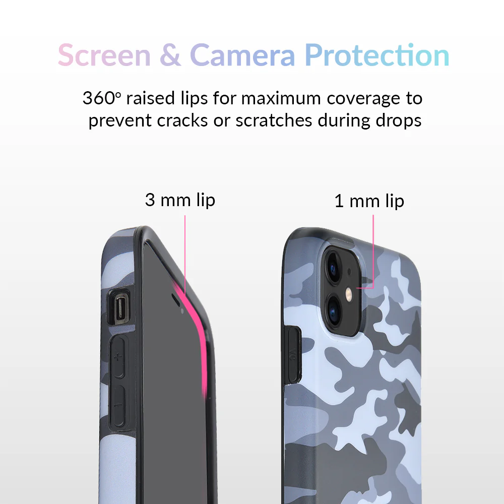 Gray Camo iPhone Case - Image 74