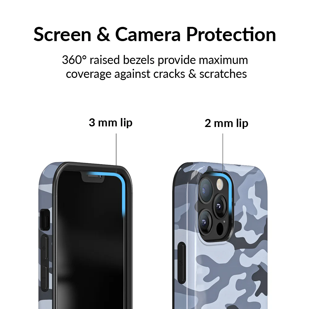 Gray Camo iPhone Case - Image 79