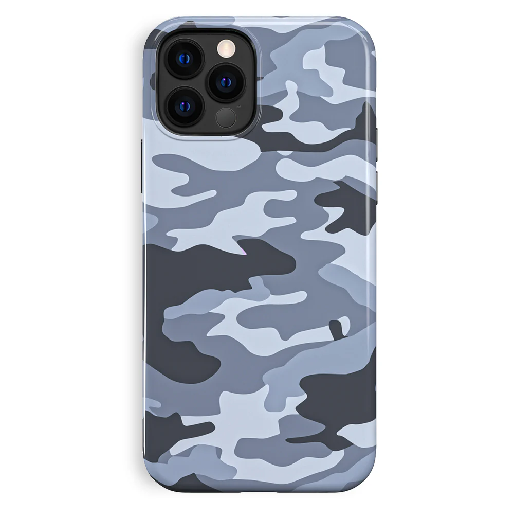Gray Camo iPhone Case - Image 83