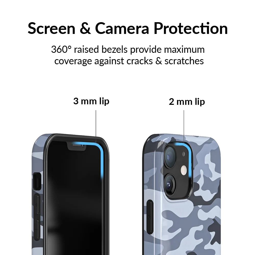 Gray Camo iPhone Case - Image 89