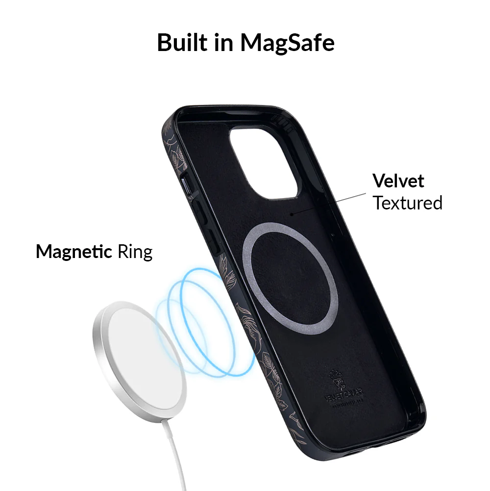 Floral Rose Gold Chrome iPhone Case - Image 81