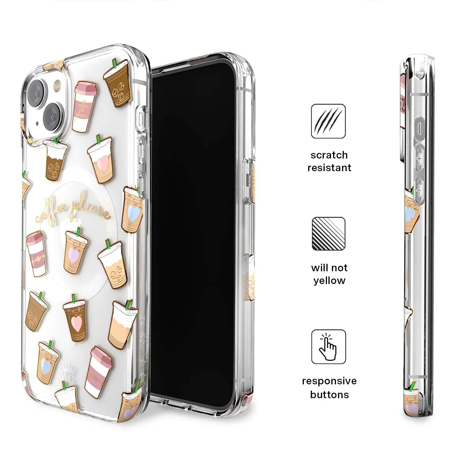 Coffee First iPhone Case - Image 116