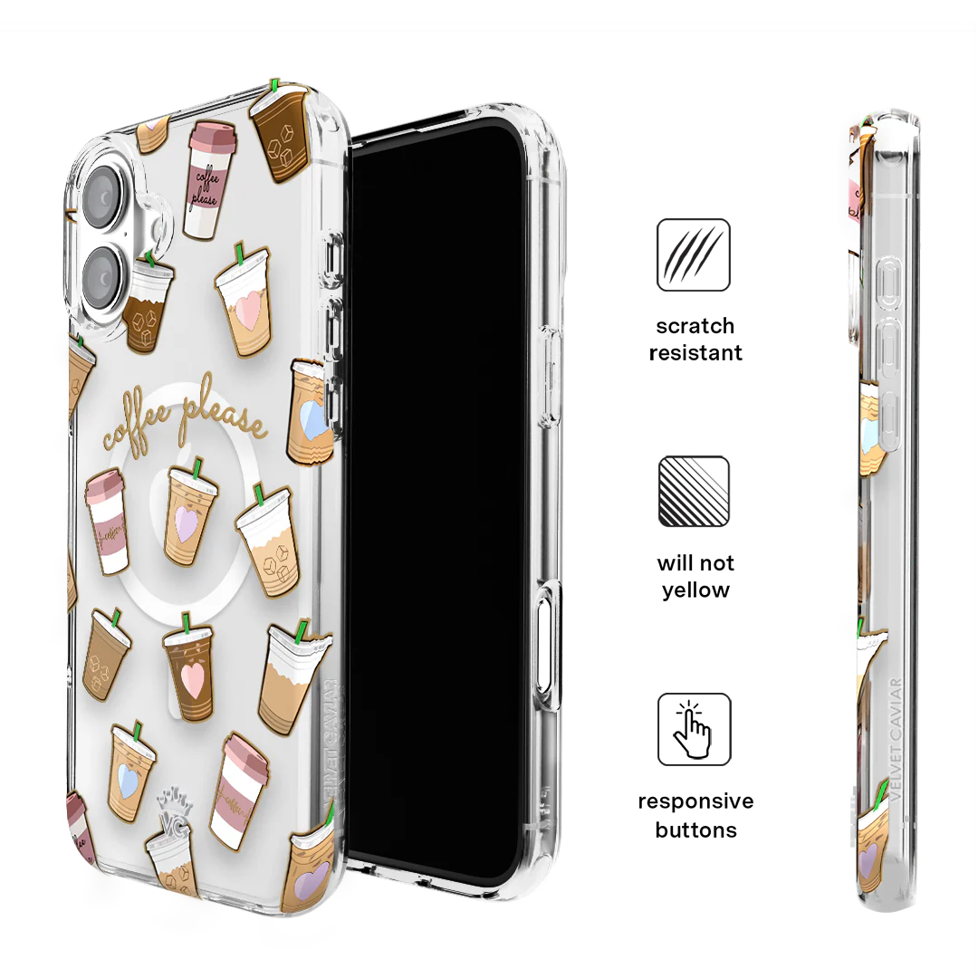 Coffee First iPhone Case - Image 141