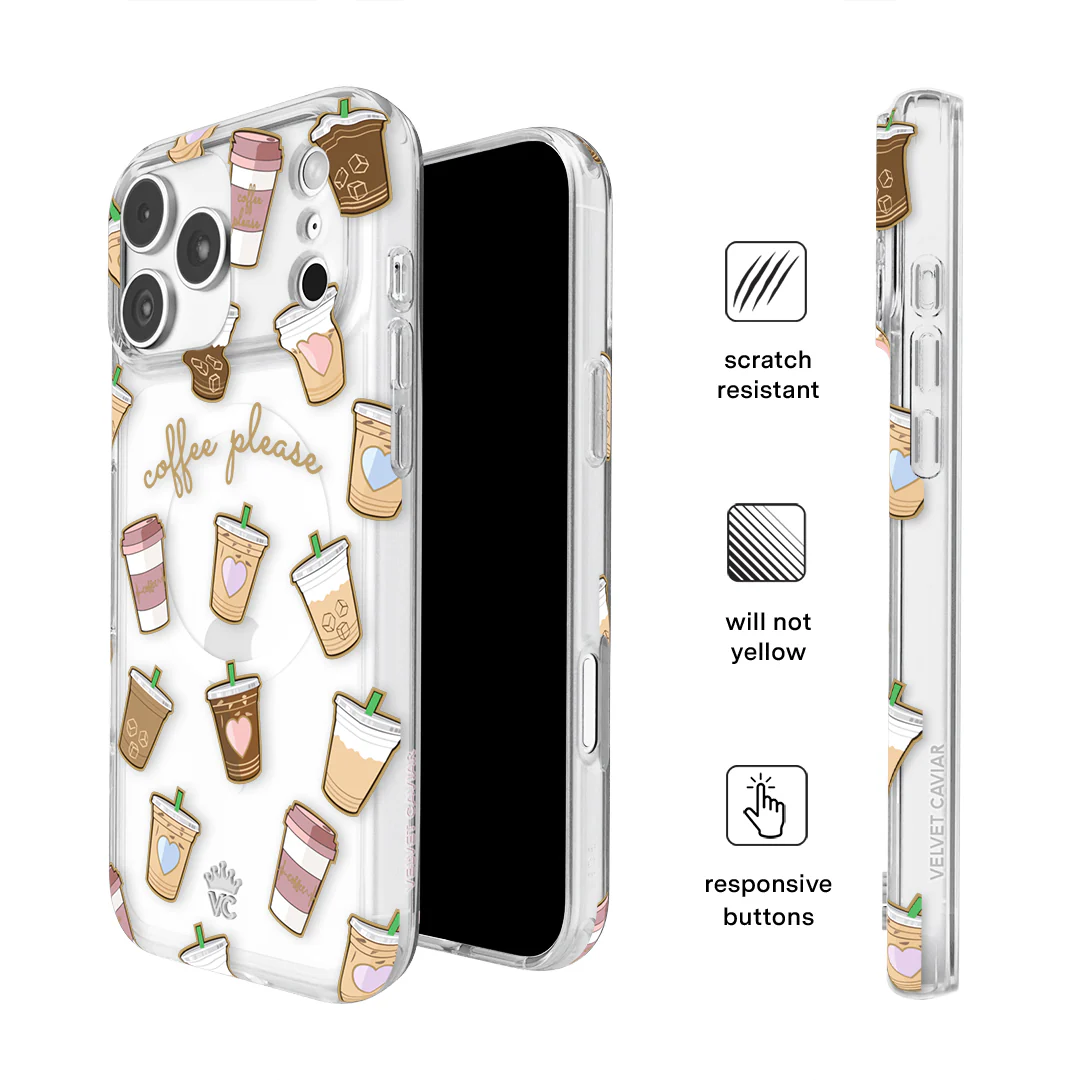 Coffee First iPhone Case - Image 166