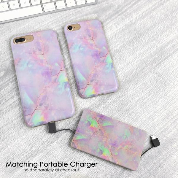 Cotton Candy Marble iPhone Case - Image 15