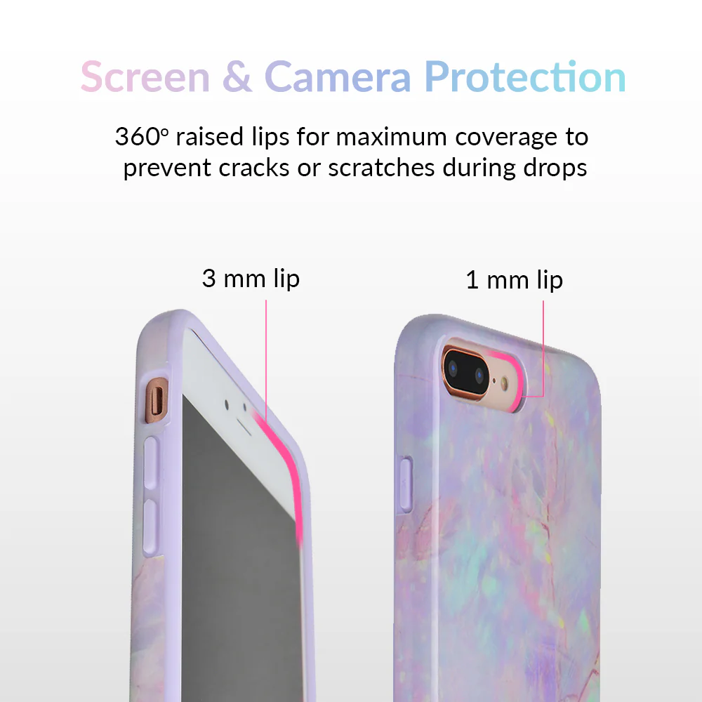 Cotton Candy Marble iPhone Case - Image 16